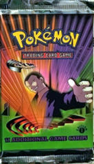 Pokemon Gym Challenge 1st Edition Booster Pack - Giovanni Artwork